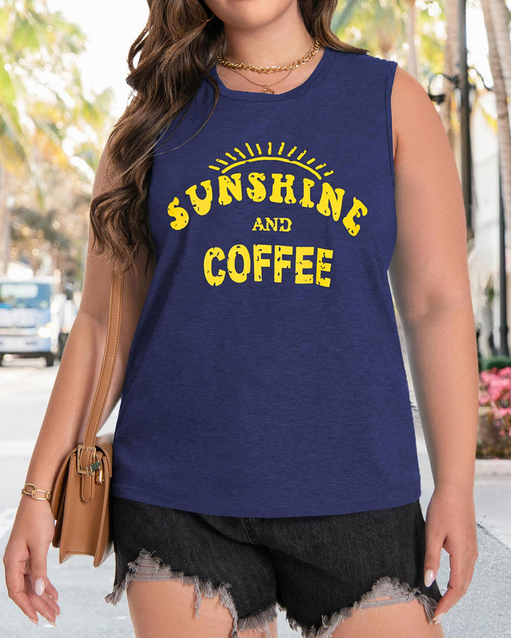 Plus Size Tops for Women Sleeveless Summer Tank Top Loose Fit Casual Tunics Shirts 2026