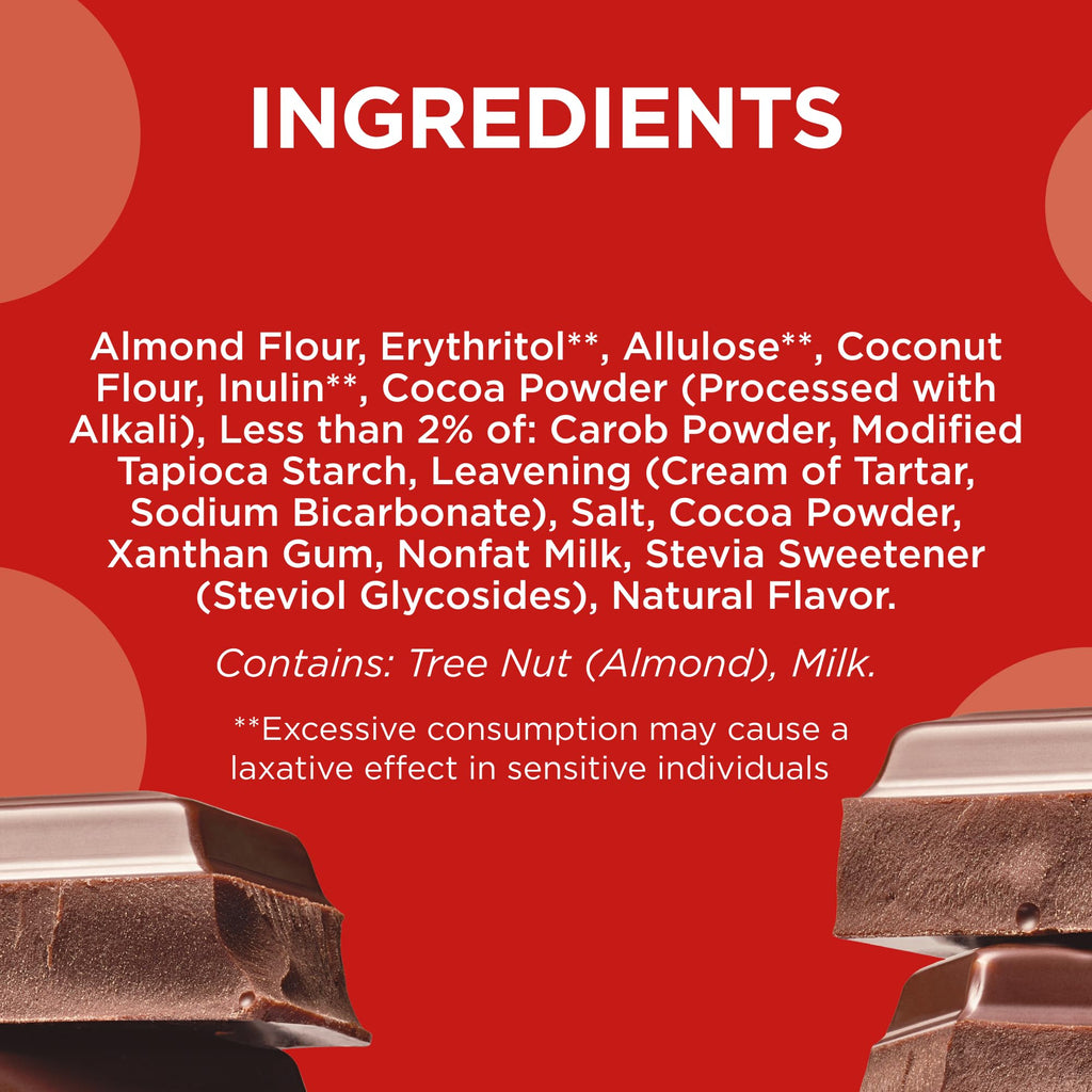 Duncan Hines Keto Friendly Chewy Fudge Brownie Mix, Gluten Free, 10 oz.