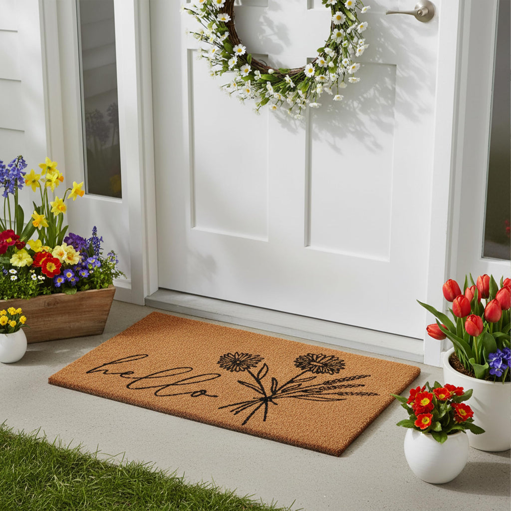 Calloway Mills 107781729 Dandelion Doormat 17" x 29"