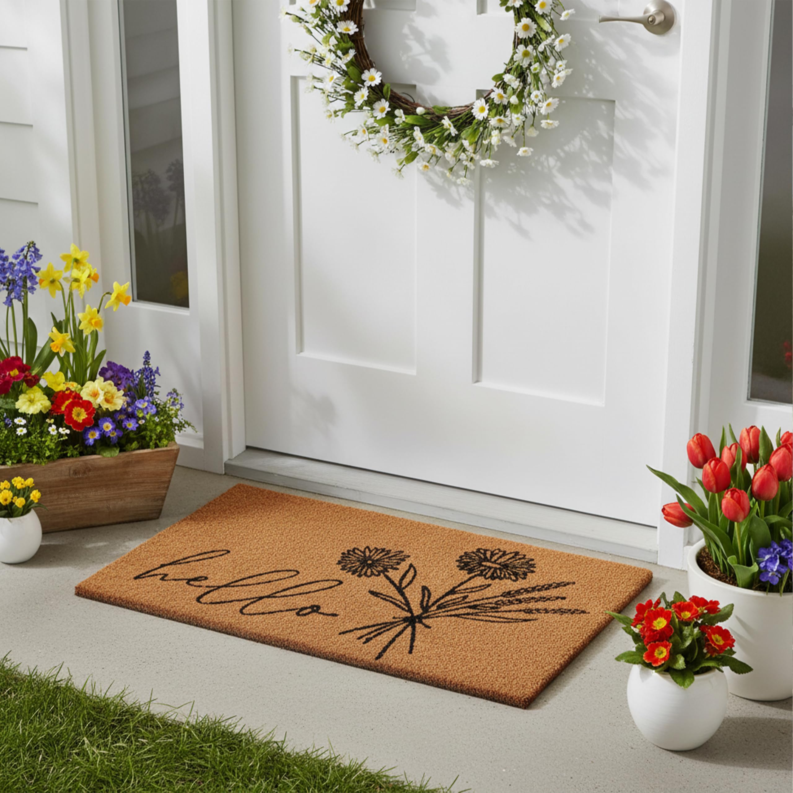 Calloway Mills 107781729 Dandelion Doormat 17" x 29"