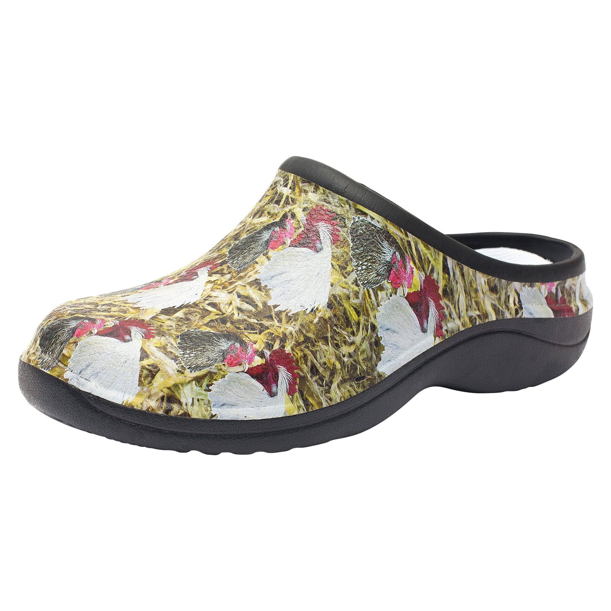 Backdoorshoes Waterproof Premium Garden Clog Shoes for Women with Arch Support