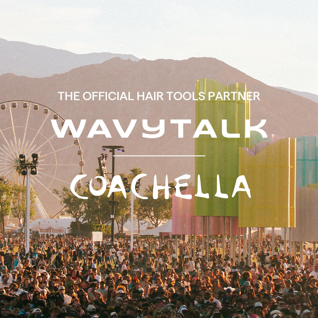 Wavytalk Main Stage Waves Power Wave Festival Bundle, Curling Iron Hair Crimper Waver, Ventilation Design for Less Damage, Ionic Reduces Frizz, Effortless-Waver, Festival-Ready Merch