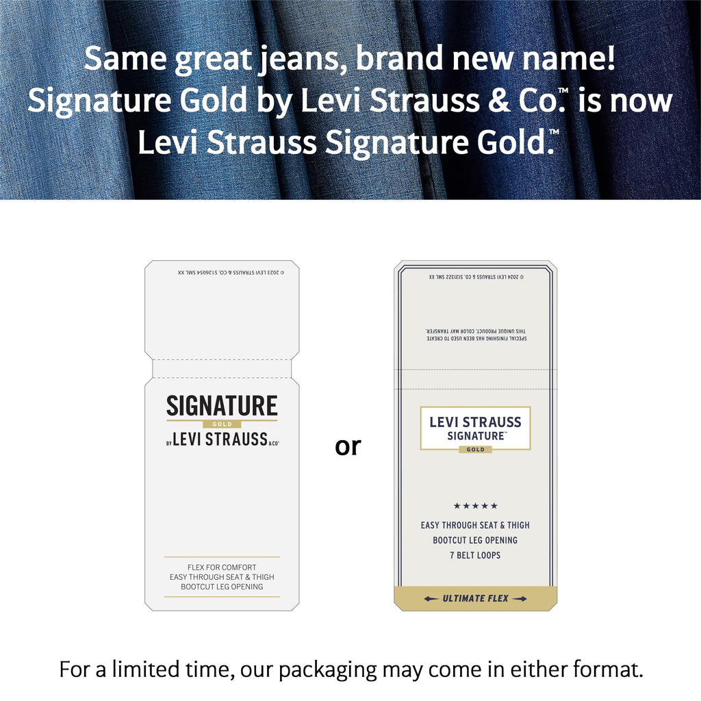 Levi Strauss Signature Gold Women's '03 Essential Classic Slim Taper Jeans Mid-Rise Stretch Denim (Also Available in Plus