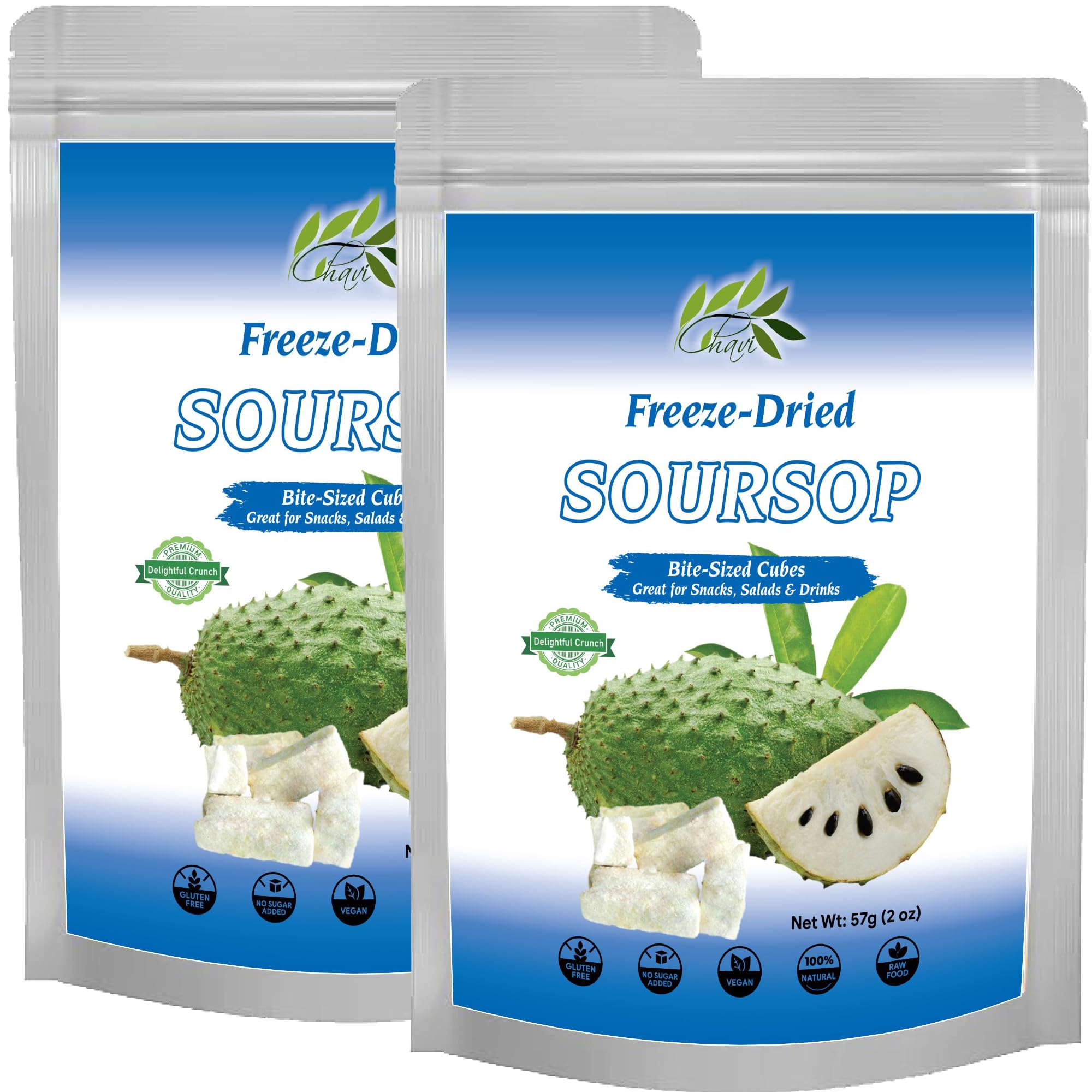 CHAVI Freeze Dried Fruits - Mixed | 6 in 1 | No Added Sugars or Preservatives - Non-GMO, Vegan, Gluten-Free | Gift Box | 230 g | 8.1 oz | 6 Cans