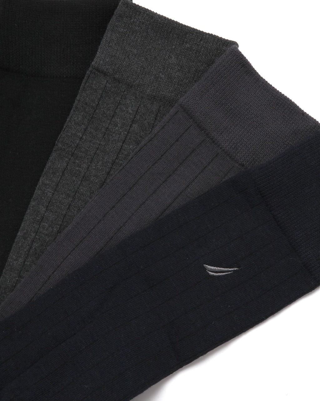 Nautica Mens Dress Socks - 5 Pack Breathable Comfort Stretch Crew-Length Work Socks for Men for Business Formal Wear (6-12.5)