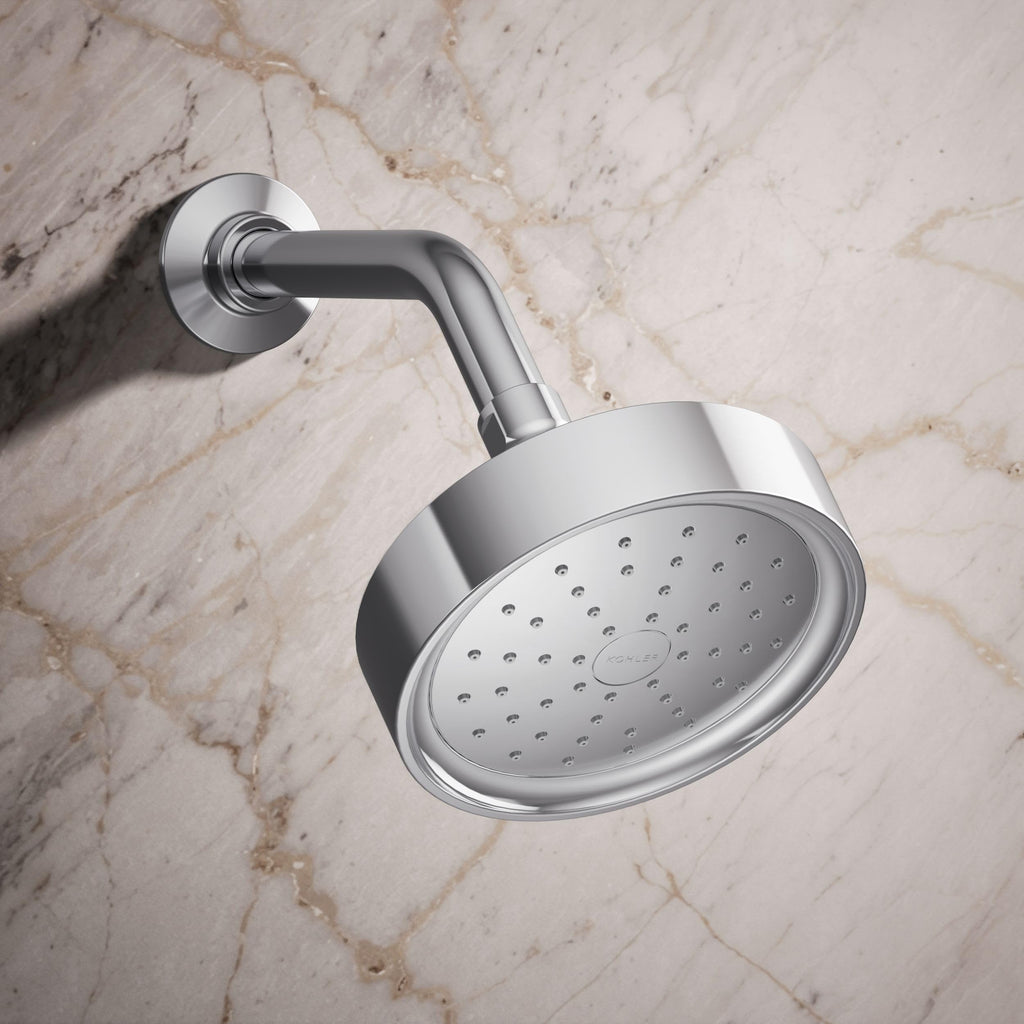 Kohler 965-AK-CP Purist® Single-function showerhead, 2.5 gpm, Polished Chrome