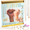 STMT D.I.Y. Hand Stamped , DIY Personalized Stamp Jewelry, Great Teenage Birthday Gift, Unique Handmade Jewelry & Name Plates, Bead Kits for Kids, Teens & Adults Ages 14+