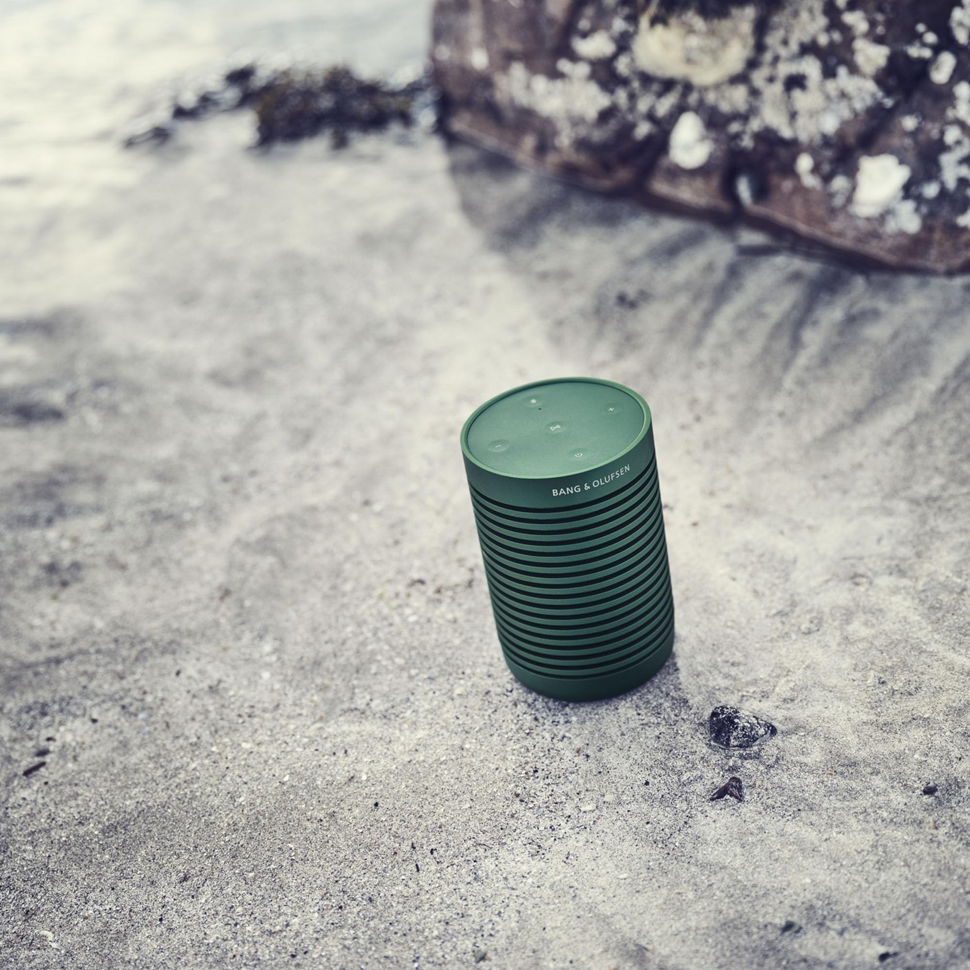 Bang & Olufsen Beosound Explore - Wireless Portable Outdoor Bluetooth Speaker, IP 67 Dustproof and Waterproof, Anthracite