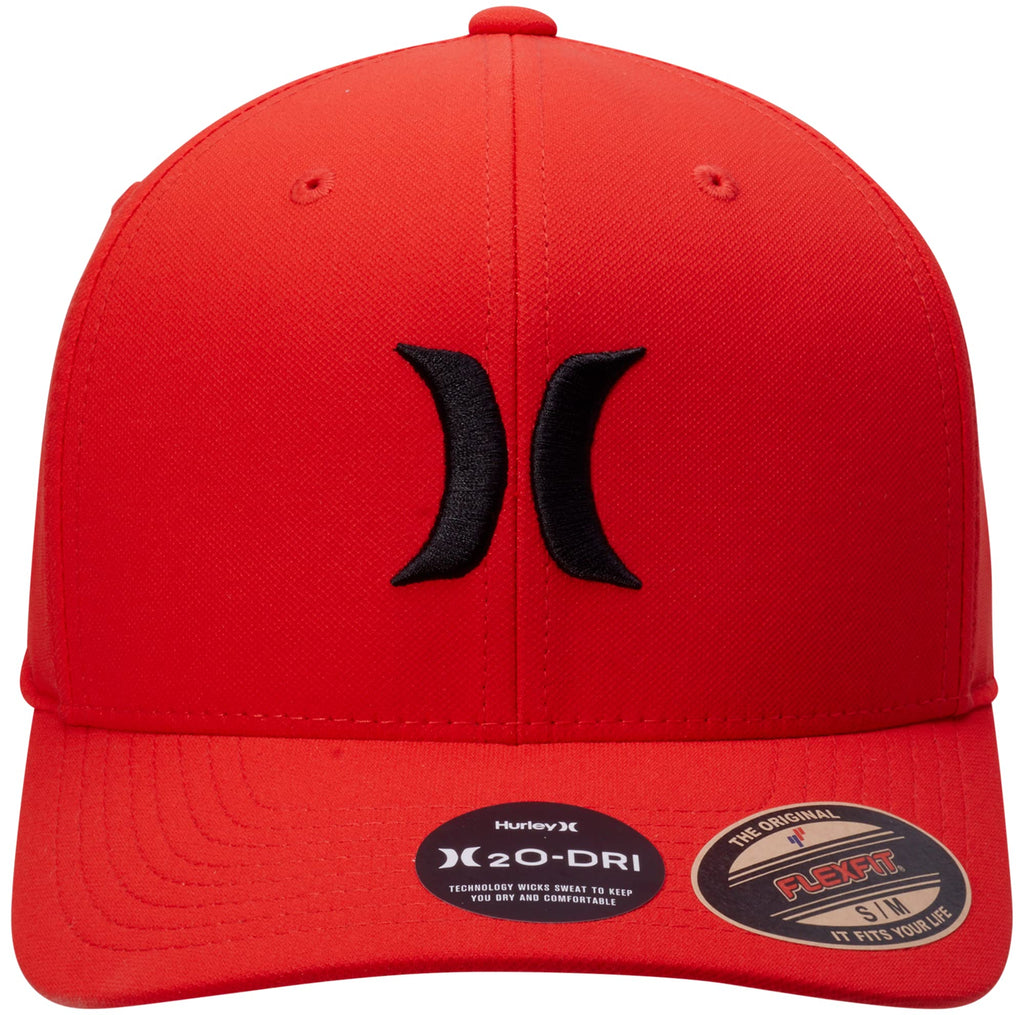 Hurley Men's Caps - One & Only Flexfit Baseball Cap - Fitted Hats for Men (S-XL)