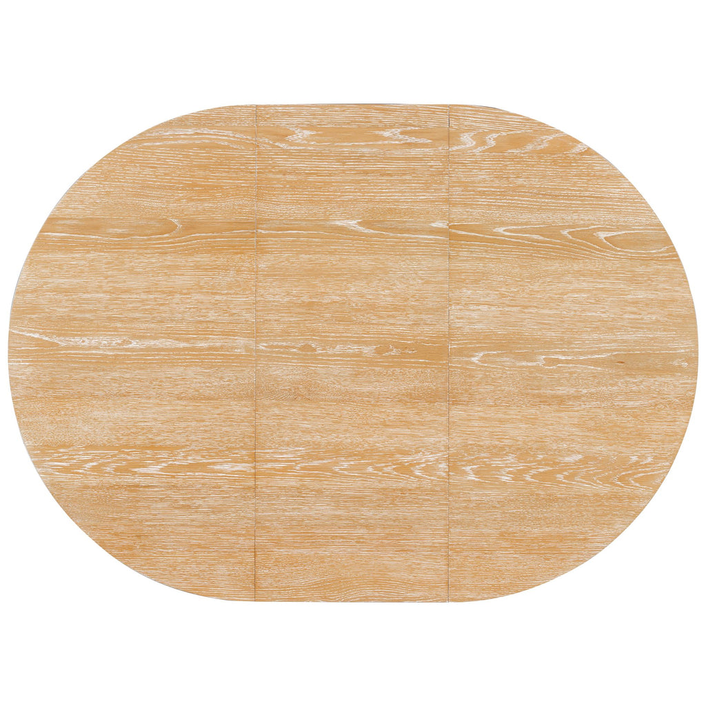 LUMISOL Round Dining Table for 4-6 People, 41"-57" Extendable Kitchen Table with 16" Removable Leaf for Small Places, Kitchen, Dining Room, Espresso