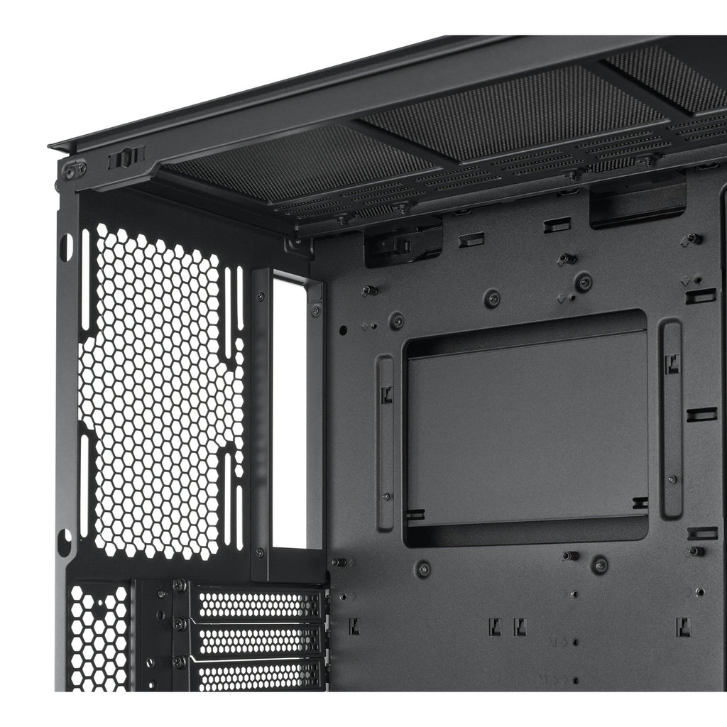LIAN LI LANCOOL 207 Compact ATX RGB Gaming Computer Case, Airflow Optimized Mesh Panels Tower Chassis w/ 2x140mm ARGB,2x120mm PWM Fans Pre-Installed, USB Type-C Port, Tempered Glass Side Panel (Black)