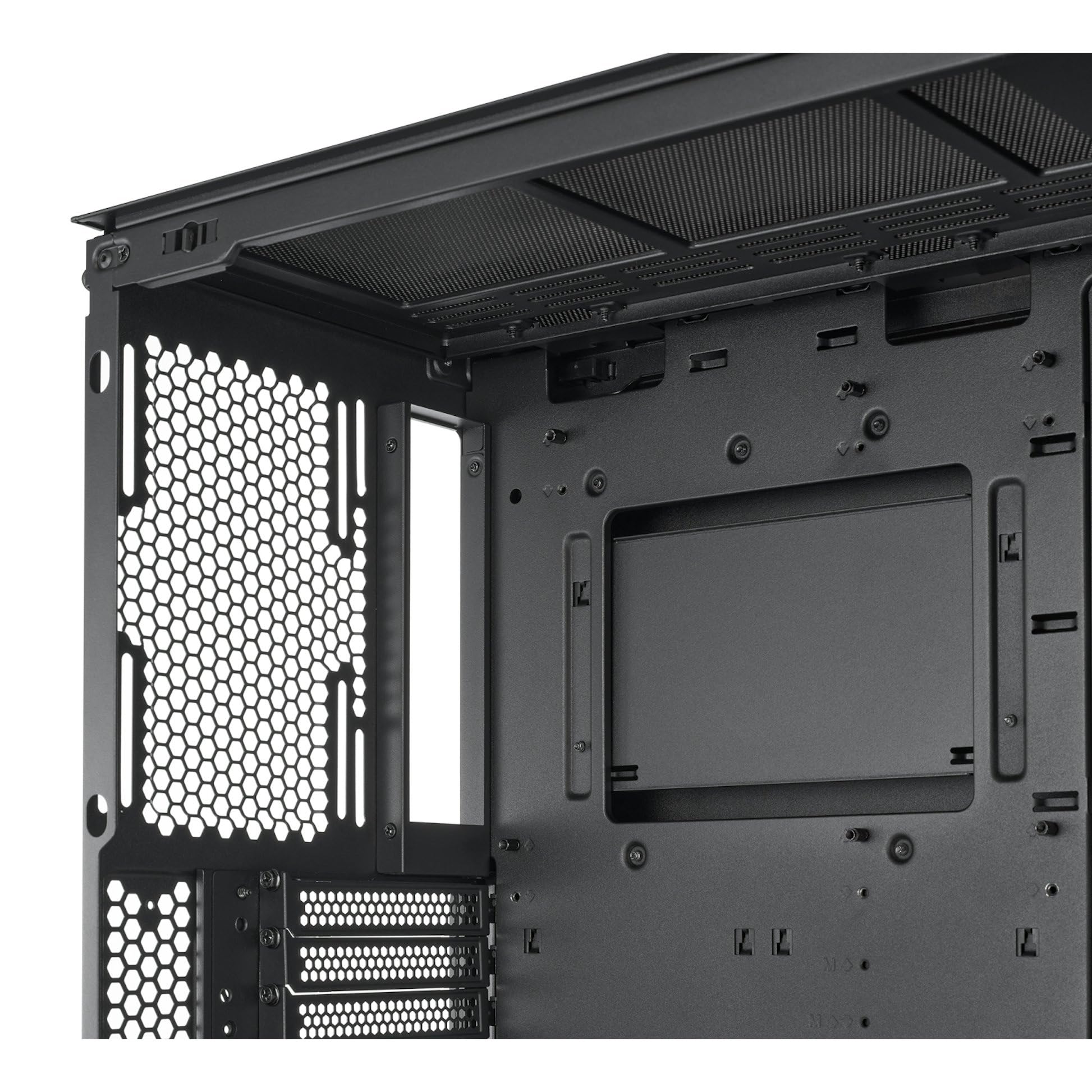 LIAN LI LANCOOL 207 Compact ATX RGB Gaming Computer Case, Airflow Optimized Mesh Panels Tower Chassis w/ 2x140mm ARGB,2x120mm PWM Fans Pre-Installed, USB Type-C Port, Tempered Glass Side Panel (Black)