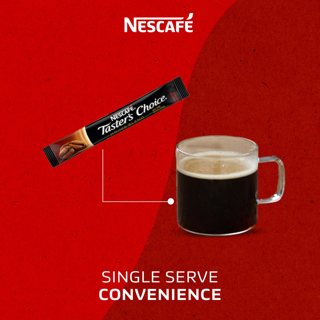 Nescafe Instant Coffee Packets, Decaf, Taster's Choice Light Roast, 80 Singles (Pack of 6)