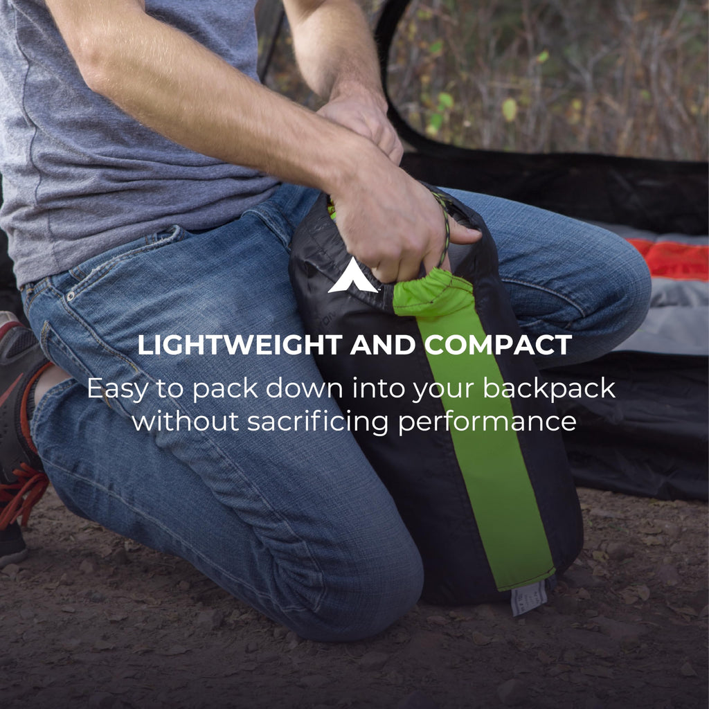 Teton 20F and 5F Degree Sleeping Bag; Lightweight, Warm Weather Mummy Sleeping Bags for Adults and Kids, Camping, Backpacking, Hiking