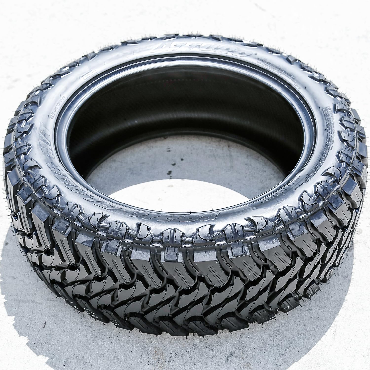 Atturo Trail Blade M/T Mud Off-Road Light Truck Radial Tire-35X12.50R18LT 35X12.50X18 35X12.50-18 123Q Load Range E LRE 10-Ply BSW Black Side Wall