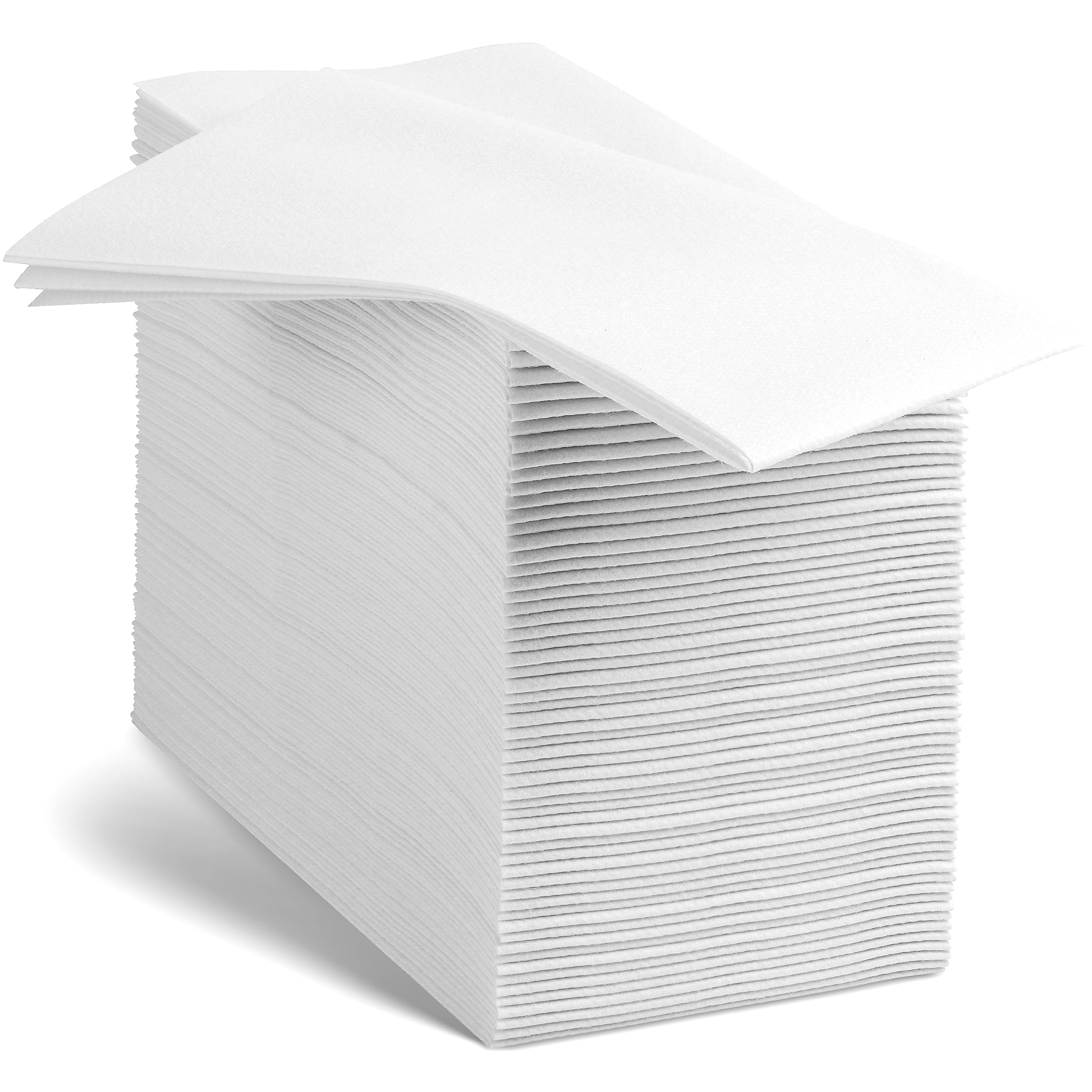 100 Linen-Feel Colored Paper Napkins - Decorative Cloth-Like Beige Dinner Napkins - Soft And Absorbent. For Kitchen, Party, Wedding, Bathroom Or Any Occasion. (Pack of 100)