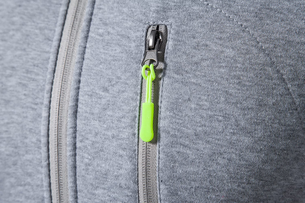 Men Hoodies Casual Hoodies for Men with Zip Pockets Full Zip Long Sleeve Sweatshirt Sports Hooded Jacket