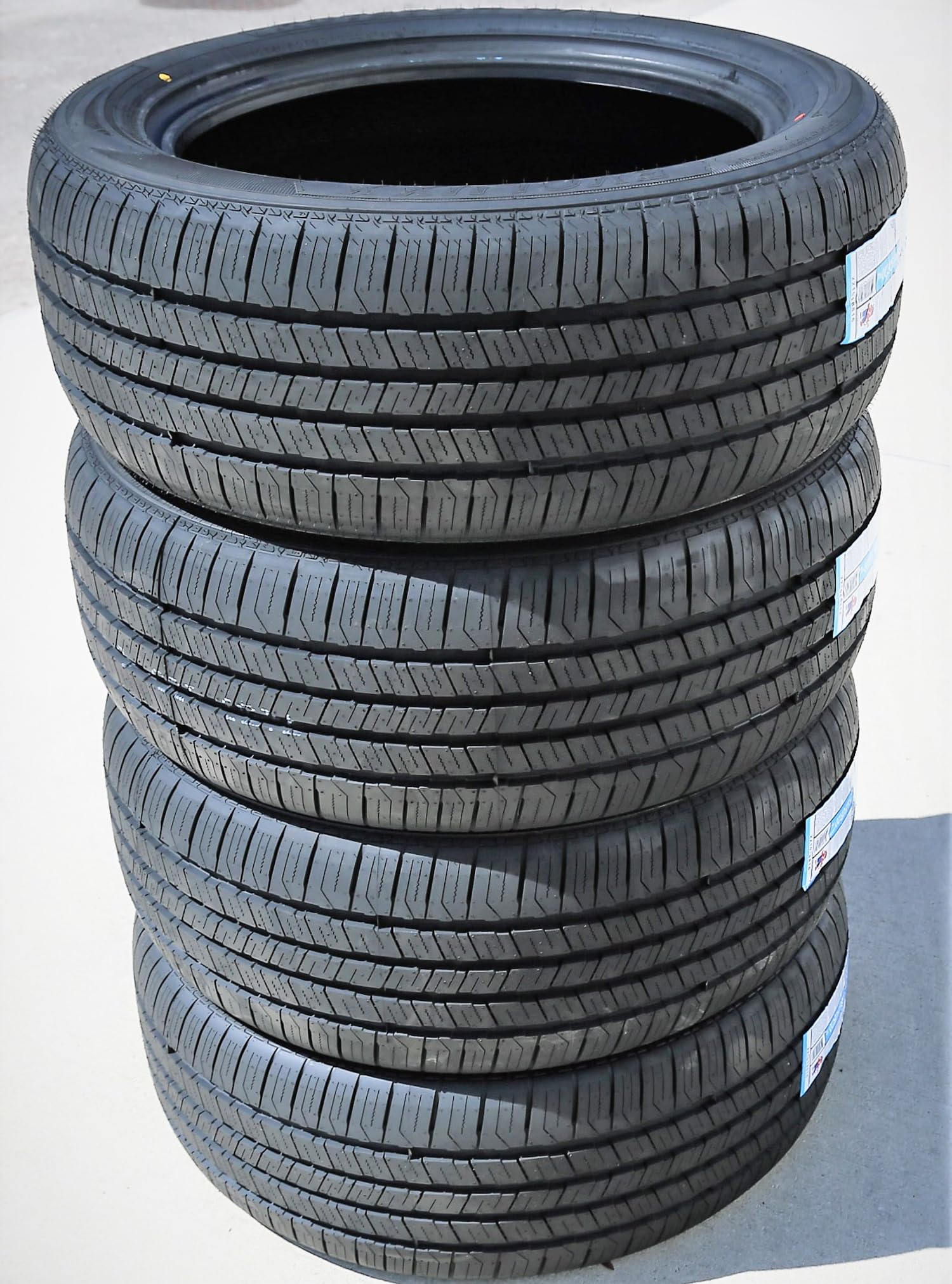 Evoluxx Rotator H/T All-Season Commercial Van Radial Tire-195/75R16 195/75/16 195/75-16 107/105R Load Range D LRD 8-Ply BSW Black Side Wall