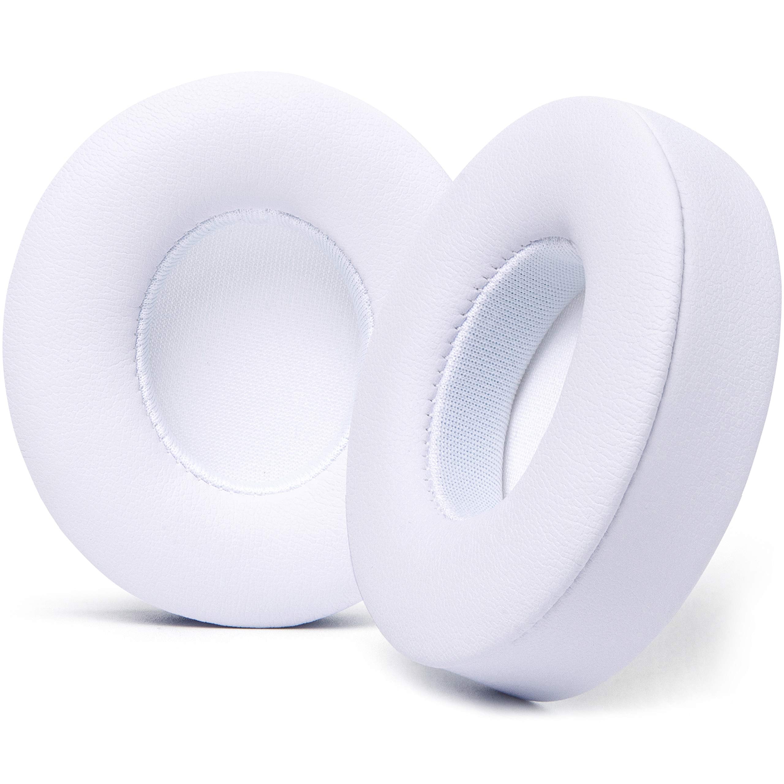 WC Extra Thick Replacement Earpads for Beats Solo 2 & 3 by Wicked Cushions - Ear Pads for Beats Solo 2 & 3 Wireless ON-Ear Headphones - Soft Leather, Luxury Memory Foam, Strong Adhesive | 90's Black