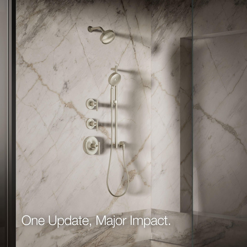 Kohler 965-AK-CP Purist® Single-function showerhead, 2.5 gpm, Polished Chrome
