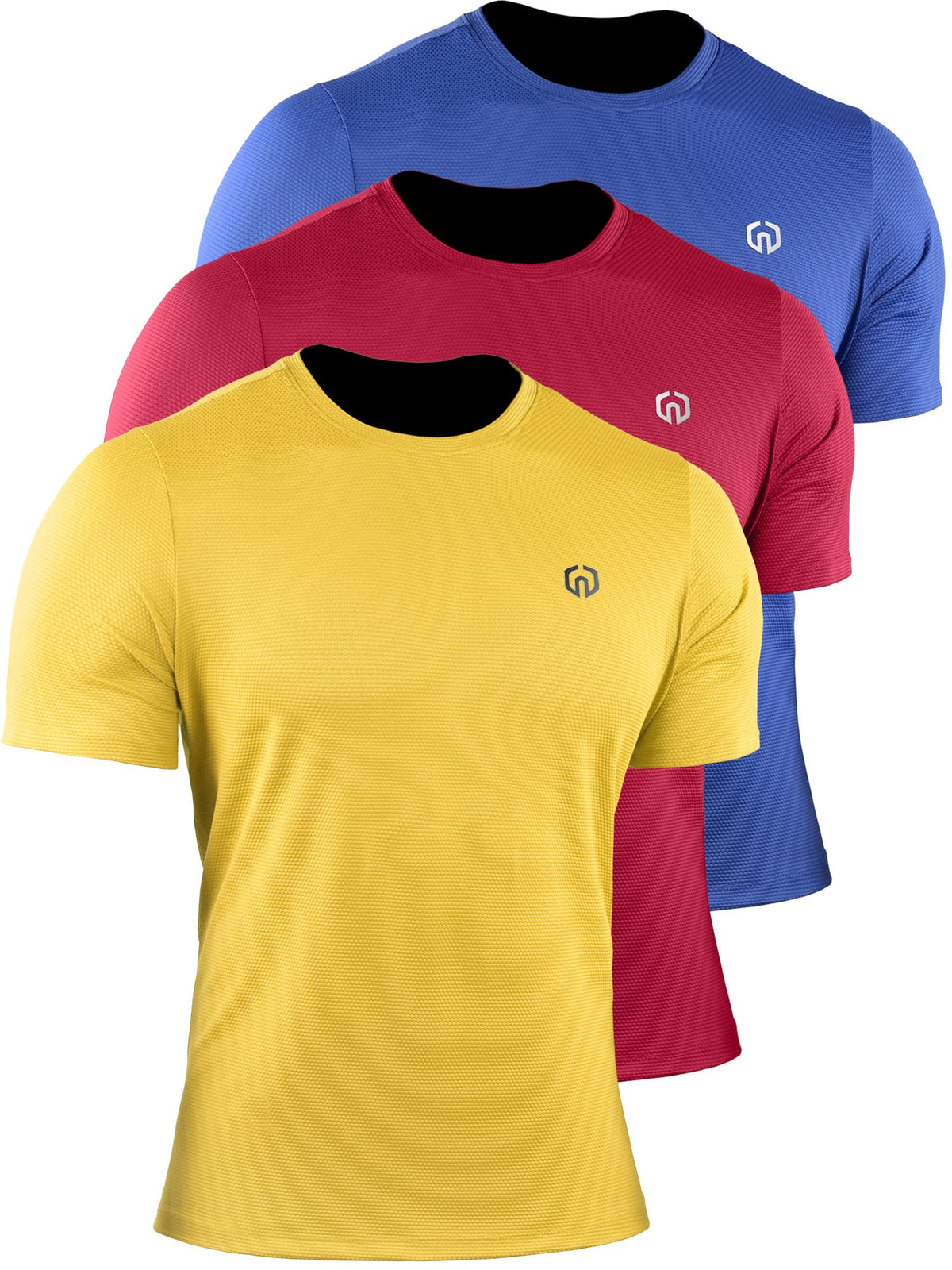 NELEUS Men's Dry Fit Athletic Running Shirt