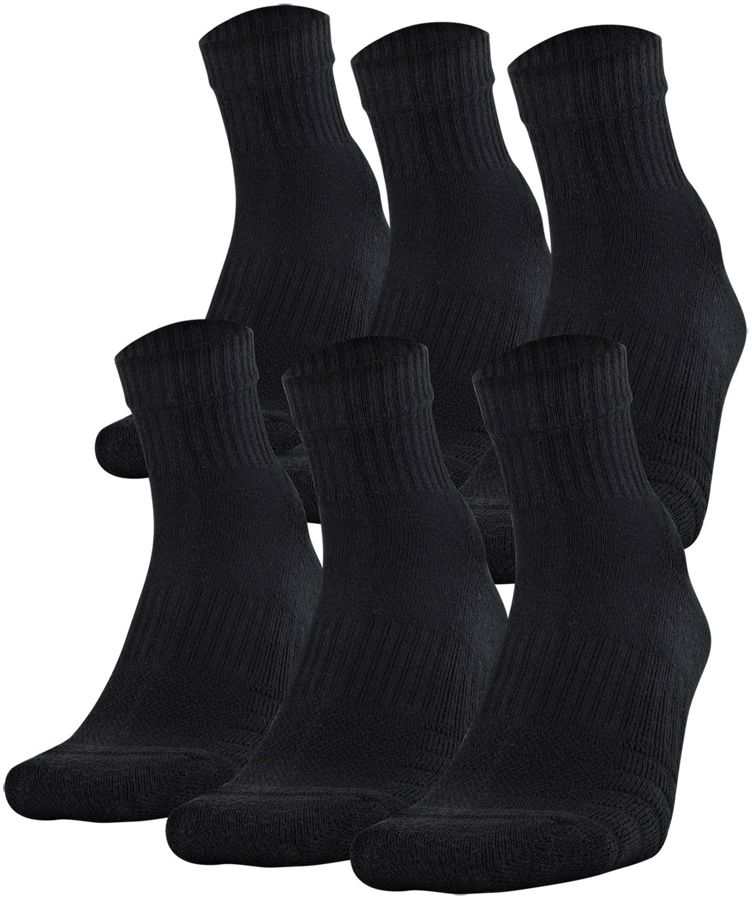 Under Armour Training Cotton Quarter Socks 3-Pack