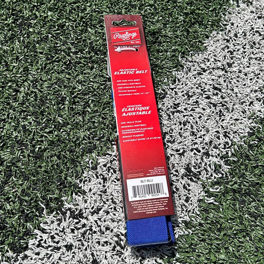Rawlings | Elastic Game Day Belt | Baseball/Softball | Adult/Youth | Multiple Colors