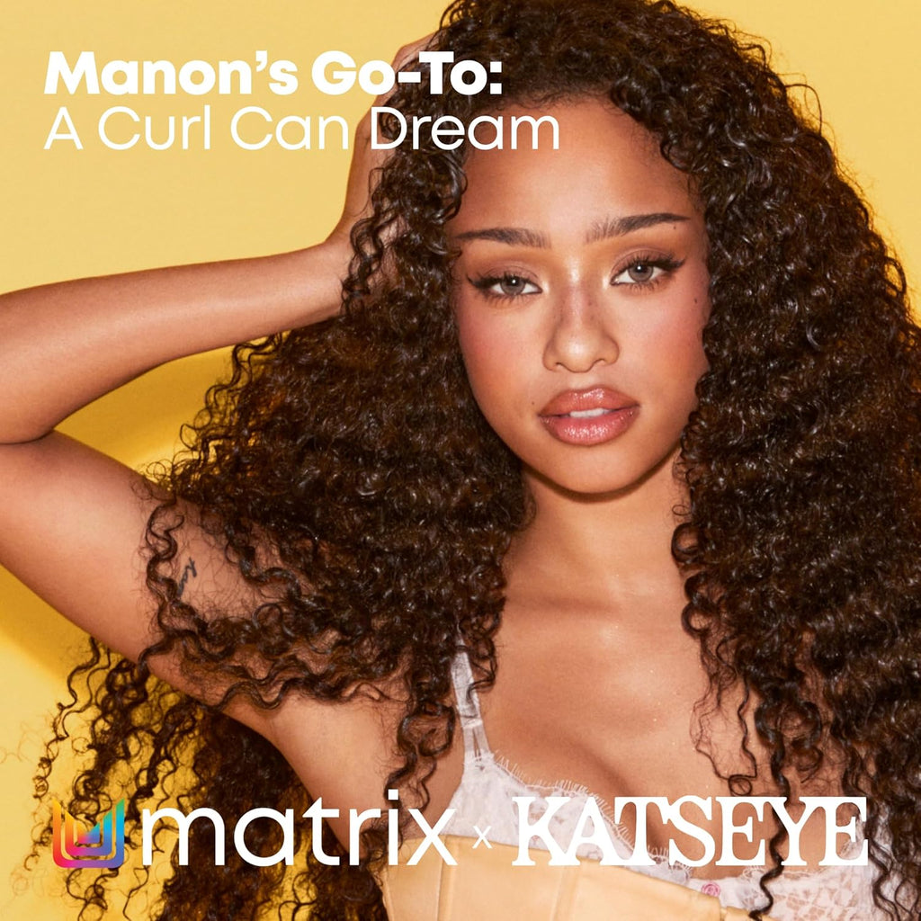 Matrix A Curl Can Dream Light Hold Gel For Curly, Coily, & Wavy Hair - Controls Frizz and Defines Curls Without Flaking or Crunch, Silicone, Sulfate & Paraben-Free, Salon Styling Gel