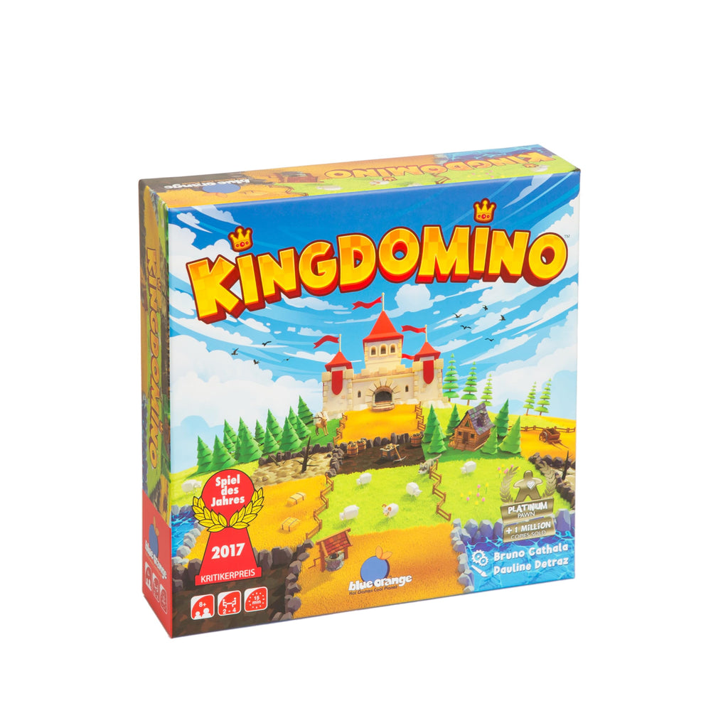 Tabletop Strategy Game, My First Kingdomino, Fun Kids & Adults Family Fantasy Board Game, 2-4 Players, Ages 5+, Dragomino by Blue Orange Games