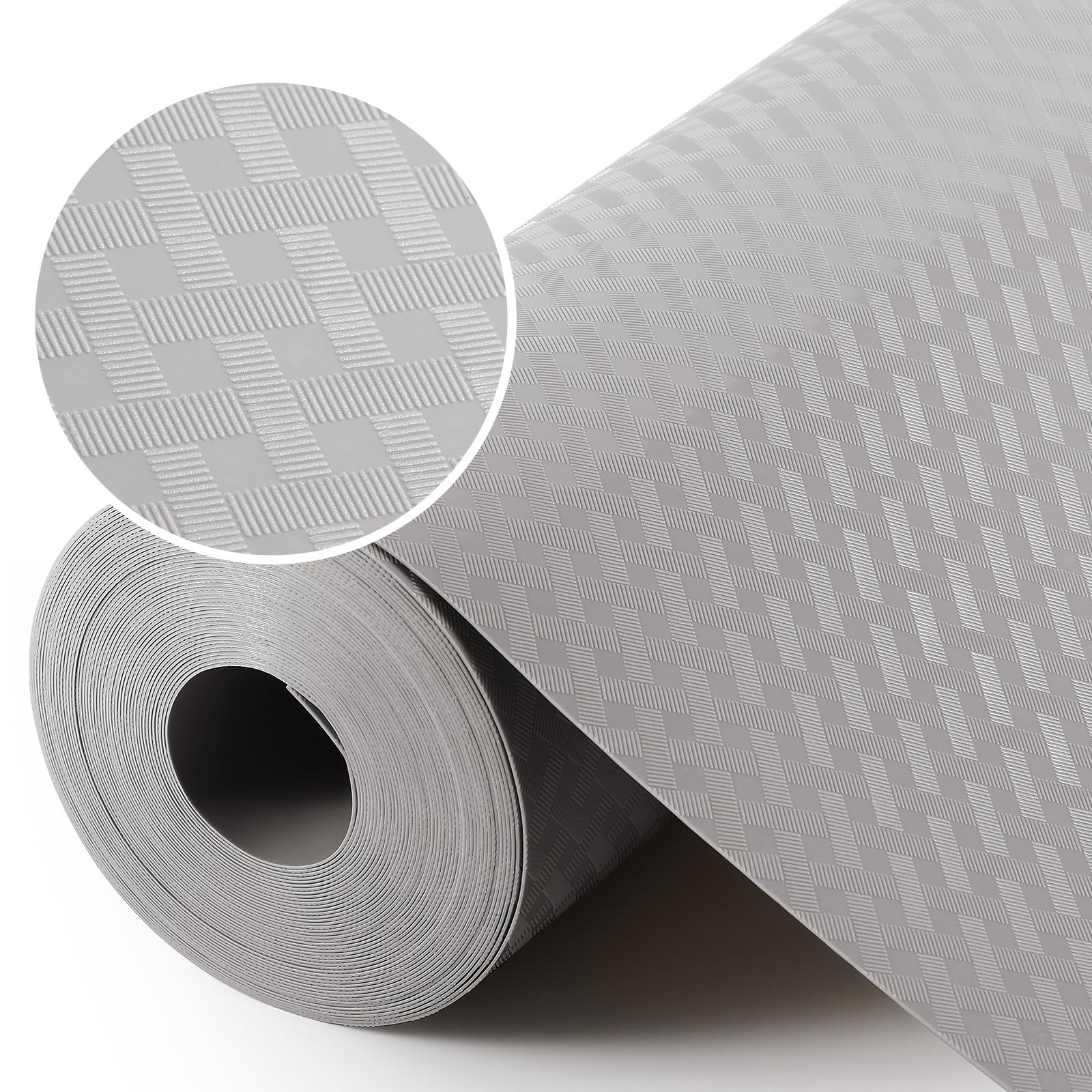 Shelf Liners for Kitchen Cabinets Refrigerator Liners Waterproof Kitchen Cupboard Liner Durable Plastic Drawer Mats EVA Material Non Adhesive Fridge Liner for Shelves - Clear 11.8 x 59 Inches