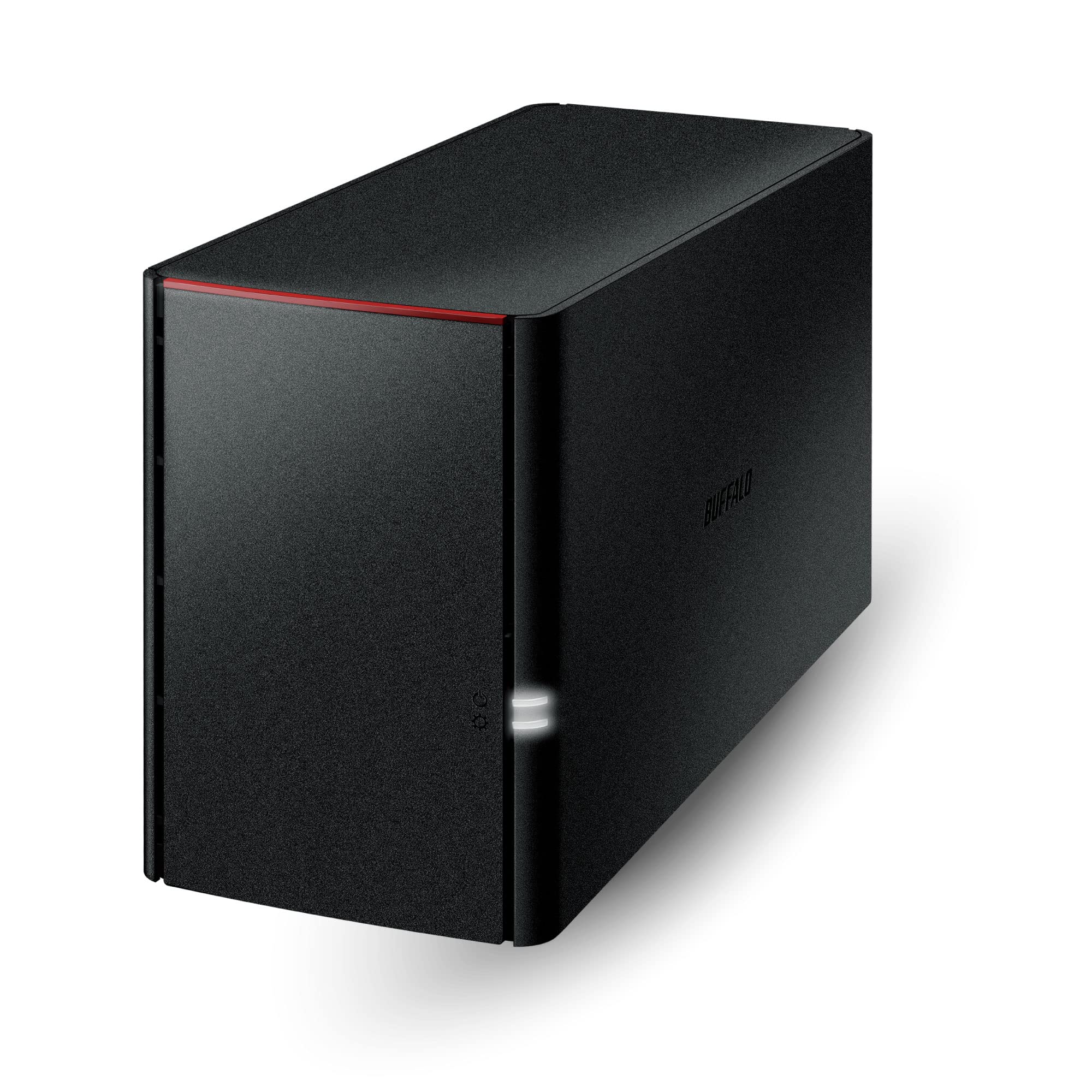 BUFFALO LinkStation 210 2TB 1-Bay NAS Network Attached Storage with HDD Hard Drives Included NAS Storage that Works as Home Cloud or Network Storage Device for Home