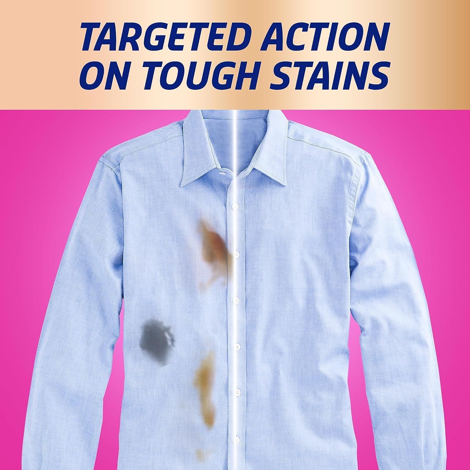 Vanish Oxi Action Pre-Treat For Tough Stains, Fabric Stain Remover Spray, Effective On 100+ Stains, Chlorine Bleach Free Formula, Safe on Everyday Fabrics, 500 ml, Pack of 1