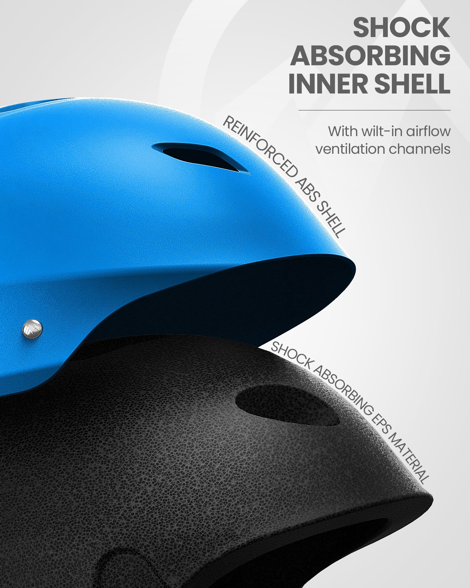 OutdoorMaster Kelvin Ski Helmet - Snowboard Helmet for Men, Women & Youth