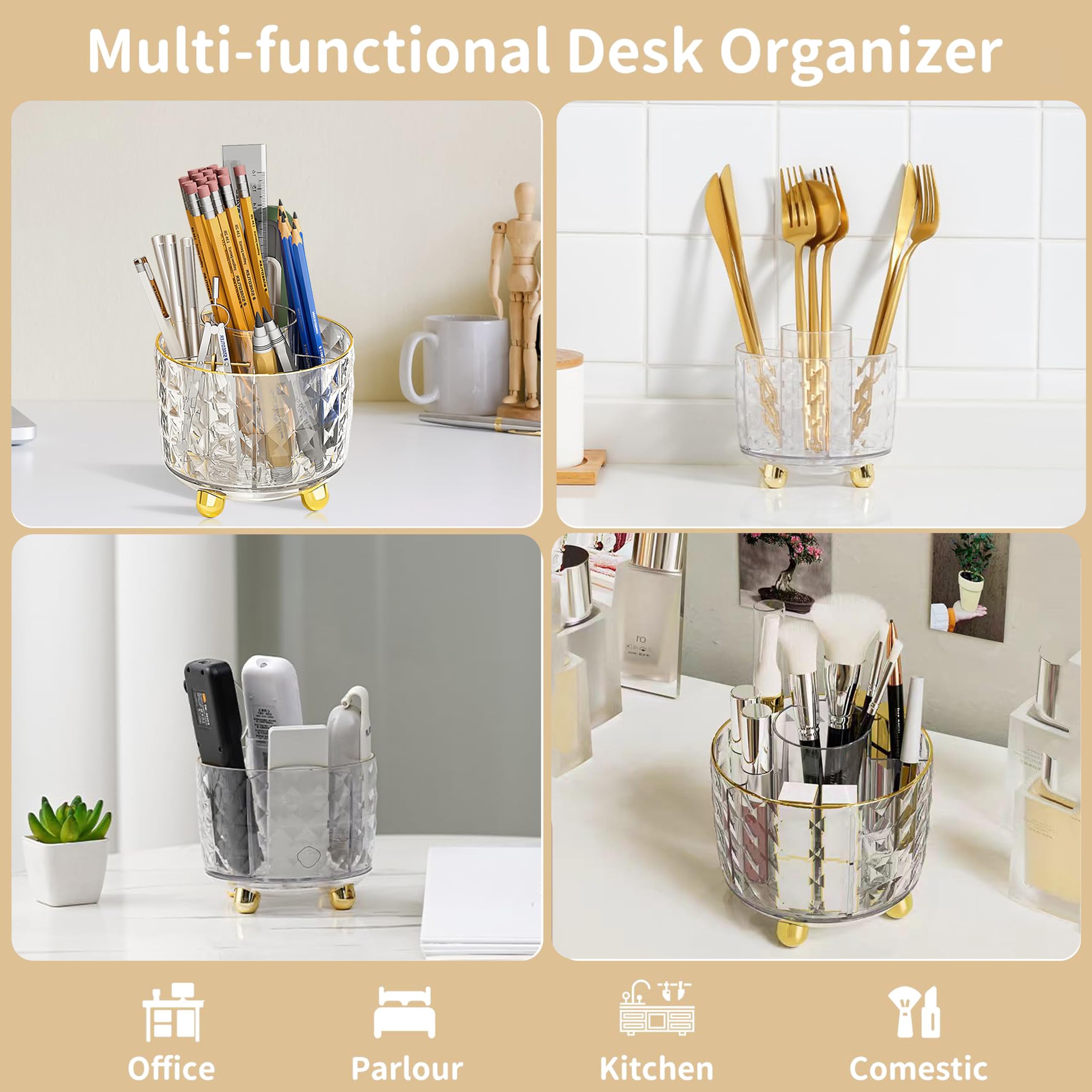 Dimonluce Office Desk Accessories, Black Office Supplies Accessories with Tape Dispenser, Stapler, Staple Remover, 1000 Staples, Tape, Clips Set, Ruler, Scissor, Pen