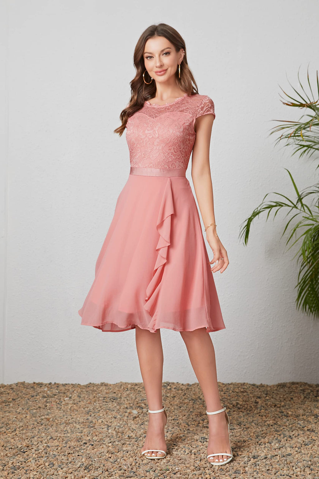 Women's Cocktail Dresses for Women Evening Party, Tea Party Dress for Women 2025 Wedding Guest Dress Prom Semi Formal Dress