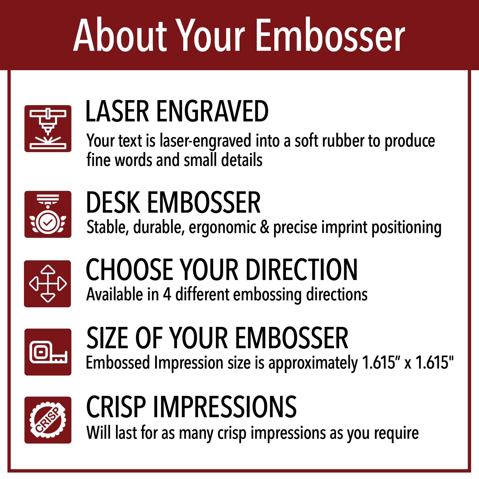 Generic Notary Acknowledgement Stamp | Official State Notary Stamp | Official Seals | Meets State Specifications (Acknowledgement Stamp, Rectangular Stamp)
