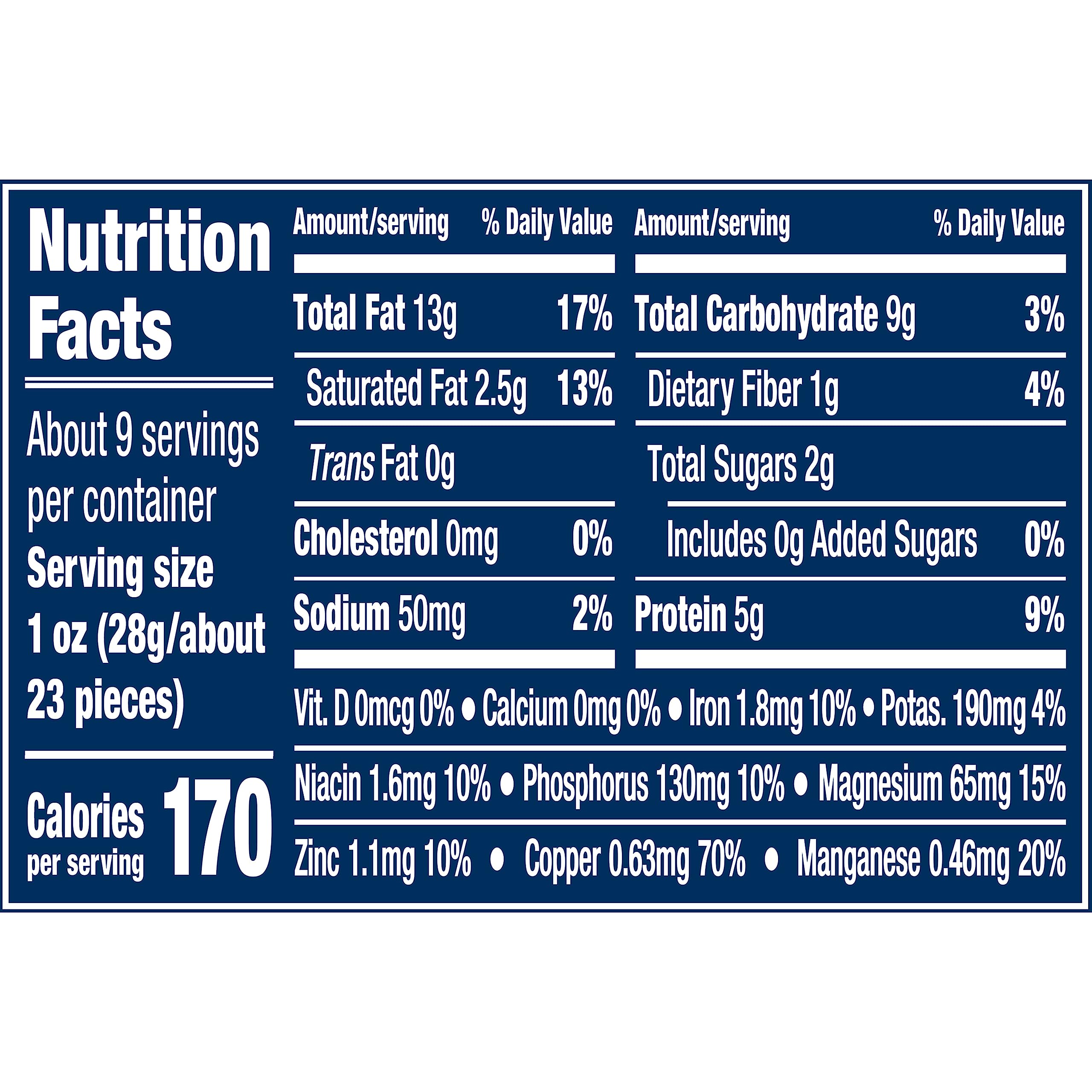 PLANTERS Deluxe Lightly Salted Whole Cashews, 18.25 oz. Resealable Container - Lightly Salted Cashews & Lightly Salted Nuts - Snacks for Adults & Kids - Vegan Snacks, Kosher