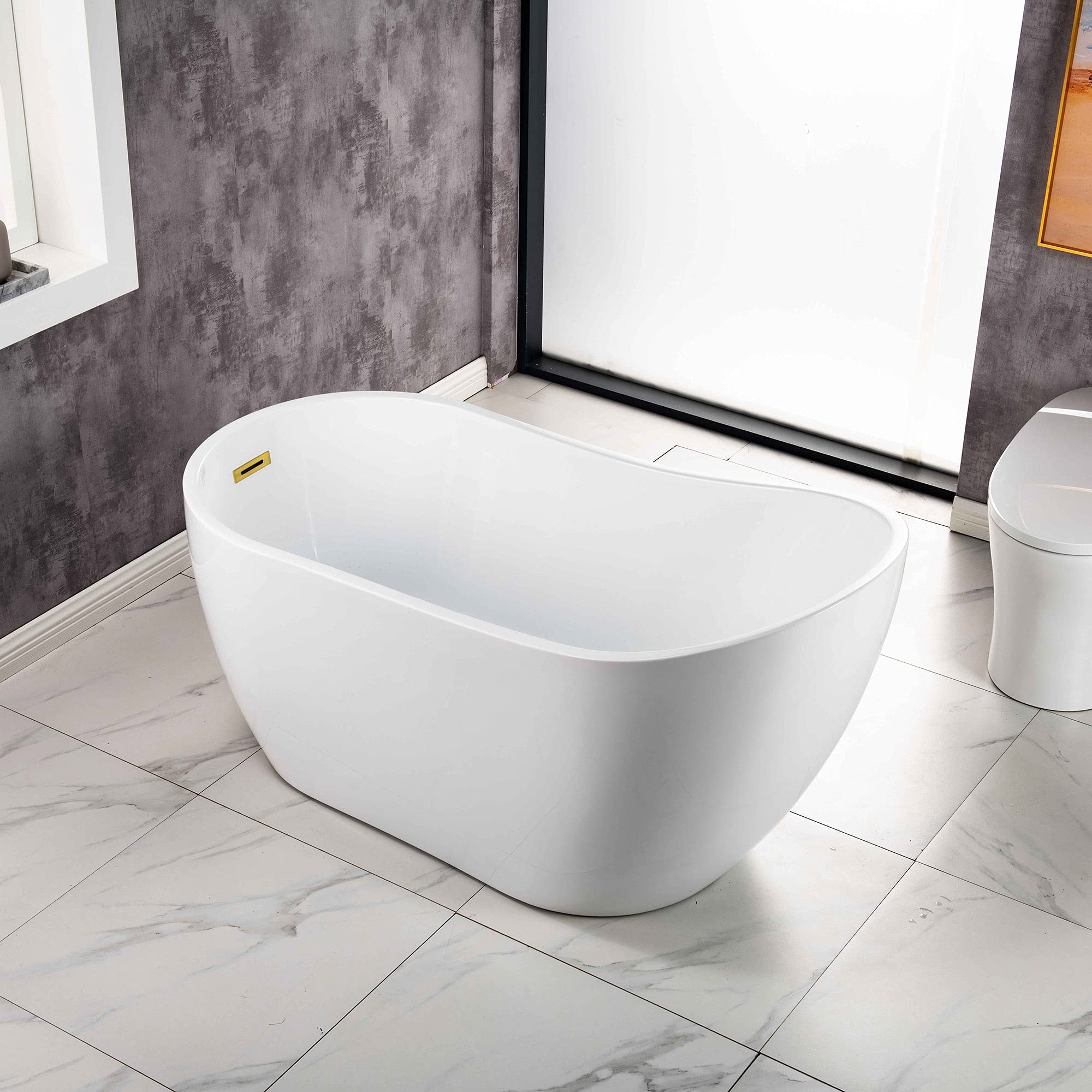 WOODBRIDGE B0006-C Bathtub, Chrome