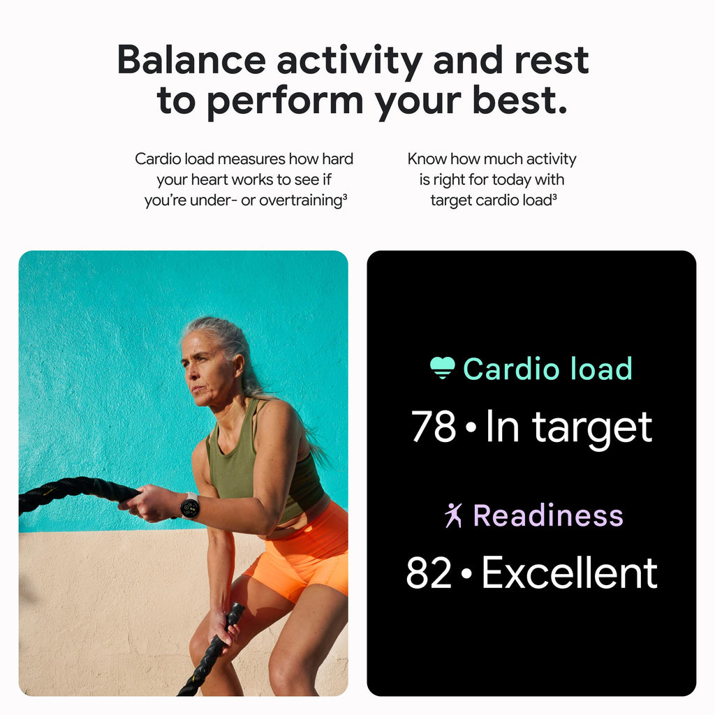 Google Pixel Watch 3 (41mm) 2024 Model - Android Smartwatch, Heart Rate Tracking, Fitbit Advanced Running, Fitness Insights, 24-Hour Battery - Champagne Gold Aluminum Case - Hazel Band - LTE