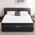 Vantto Queen Mattresses, 14 inch Hybrid Memory Foam Queen Bed Mattress in a Box, Pocket Spring for Motion Isolation, Pressure Relief, Silent Sleep, CertiPUR-US