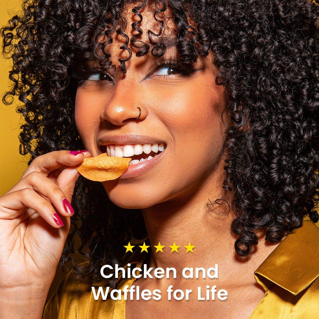 WILDE Protein Chips Barbeque, Thin and Crispy High Protein Snacks, Keto Friendly, Low Carb Chips, Real Ingredients, 1.34oz (Pack of 8)