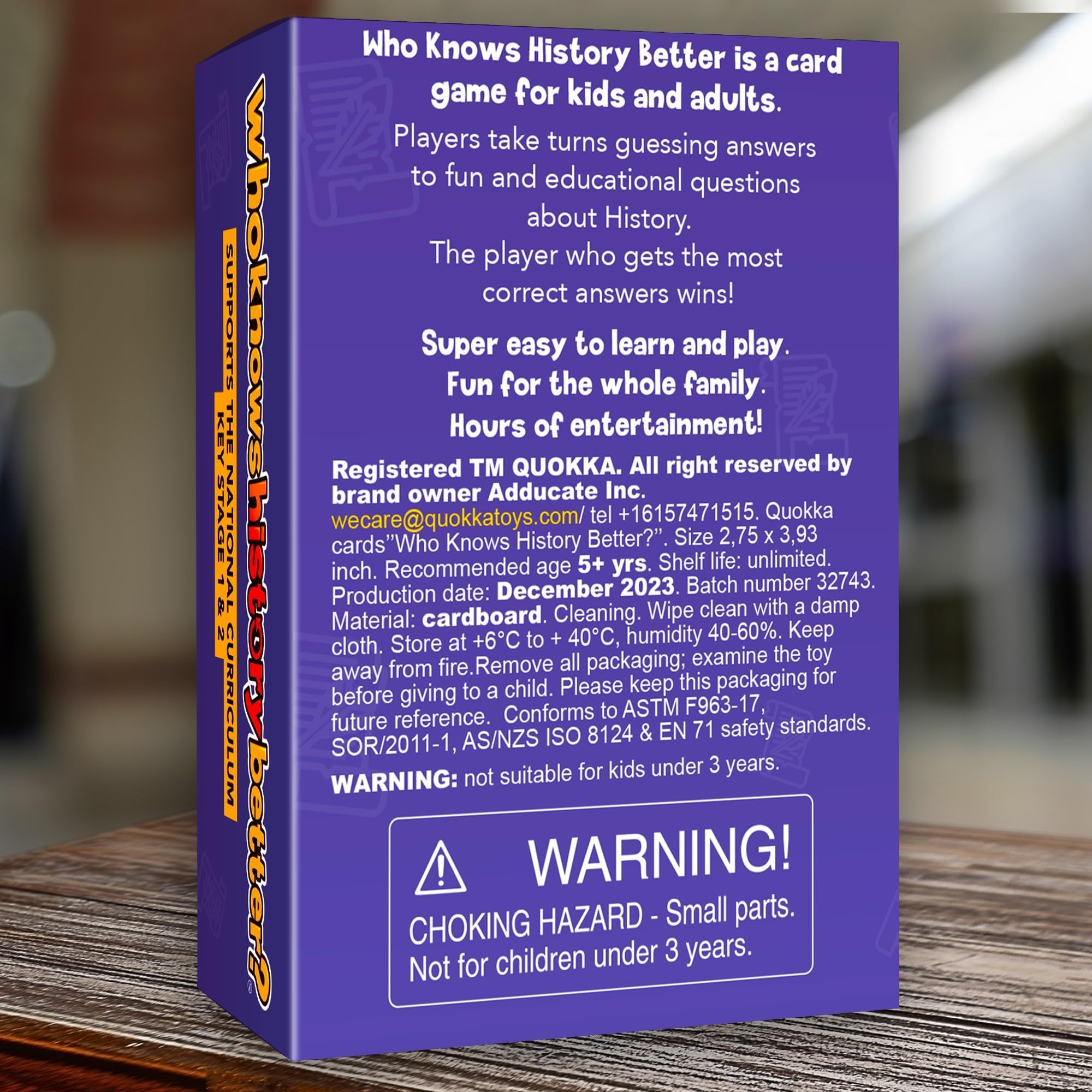 Family Board Games for Kids and Adults - Trivia Card Games for Kids 8-12 and Adults - Who Knows Me Better for Family Game Night - 500+ Facts Questions from Ages 6-8 — Fun Travel Car Activities for 5+