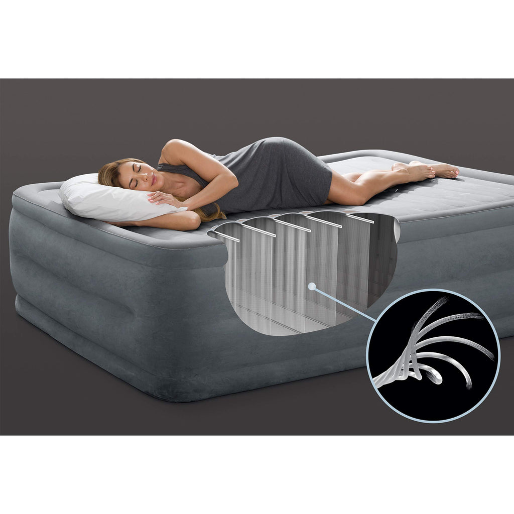 Intex Dura-Beam Deluxe Comfort Plush Elevated Airbed Series