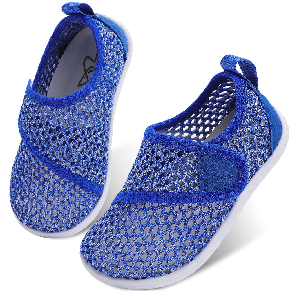 LeIsfIt Toddler Water Shoes Boys Girls Barefoot Aqua Socks Kids Breathable Quick-Dry Swim Shoes for Beach Pool Surf