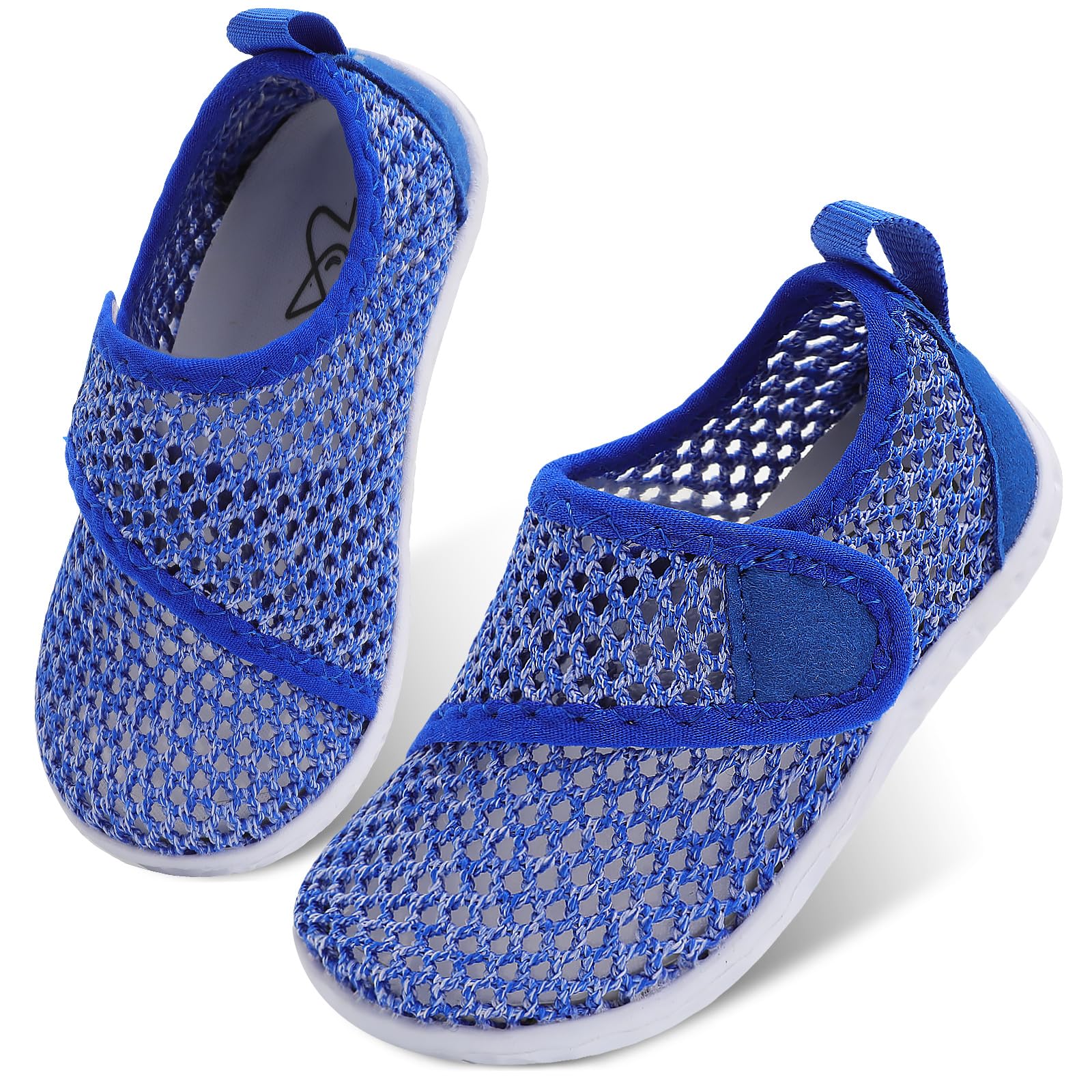 LeIsfIt Toddler Water Shoes Boys Girls Barefoot Aqua Socks Kids Breathable Quick-Dry Swim Shoes for Beach Pool Surf