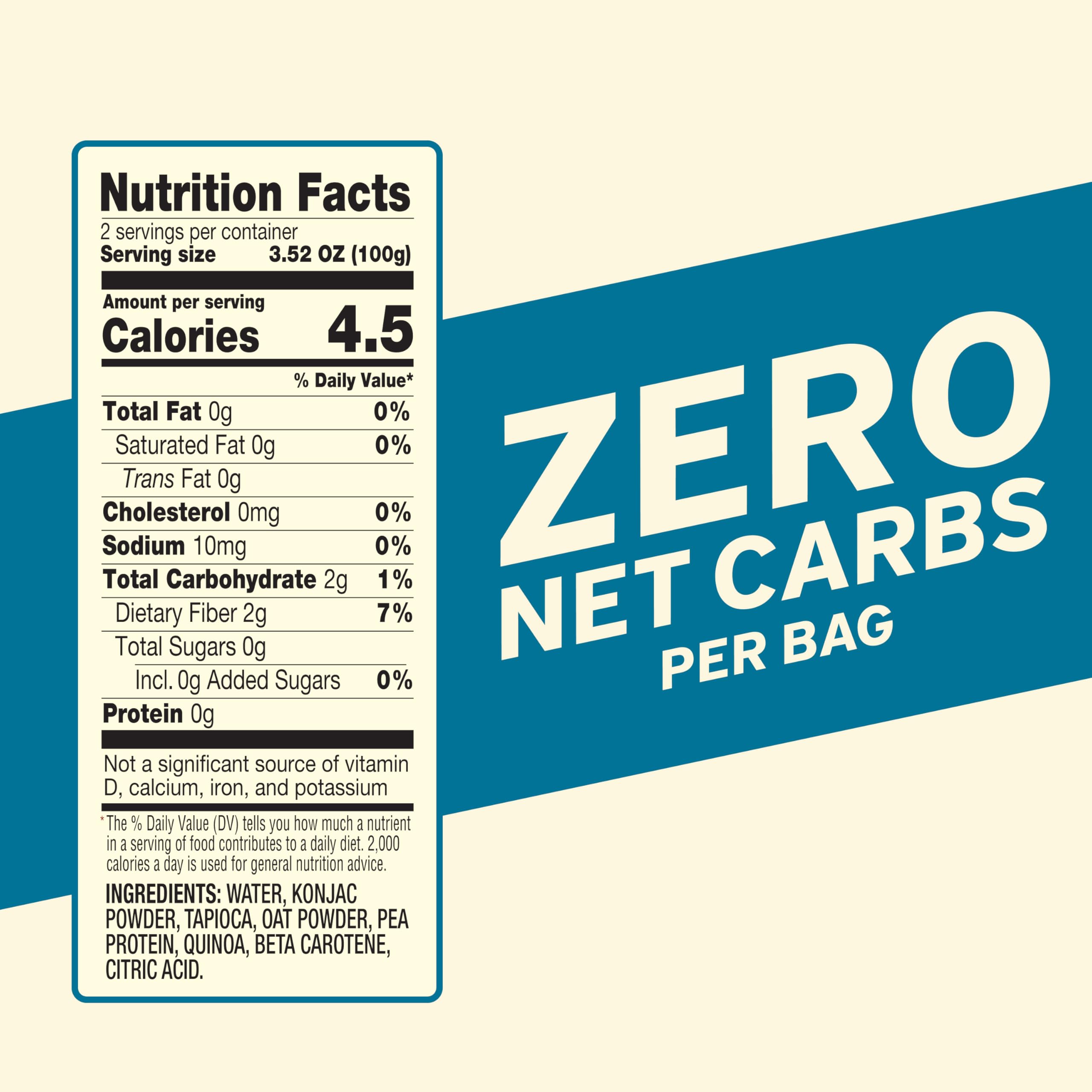 It’s Skinny Angel Hair Pasta – Low Carb Pasta, Gluten Free, Keto & Vegan-Friendly, Shirataki Konjac, Sugar-Free, High in Fiber, Only 4.5 Calories Per Serving, Ready in 2 Minutes (24 Packs)