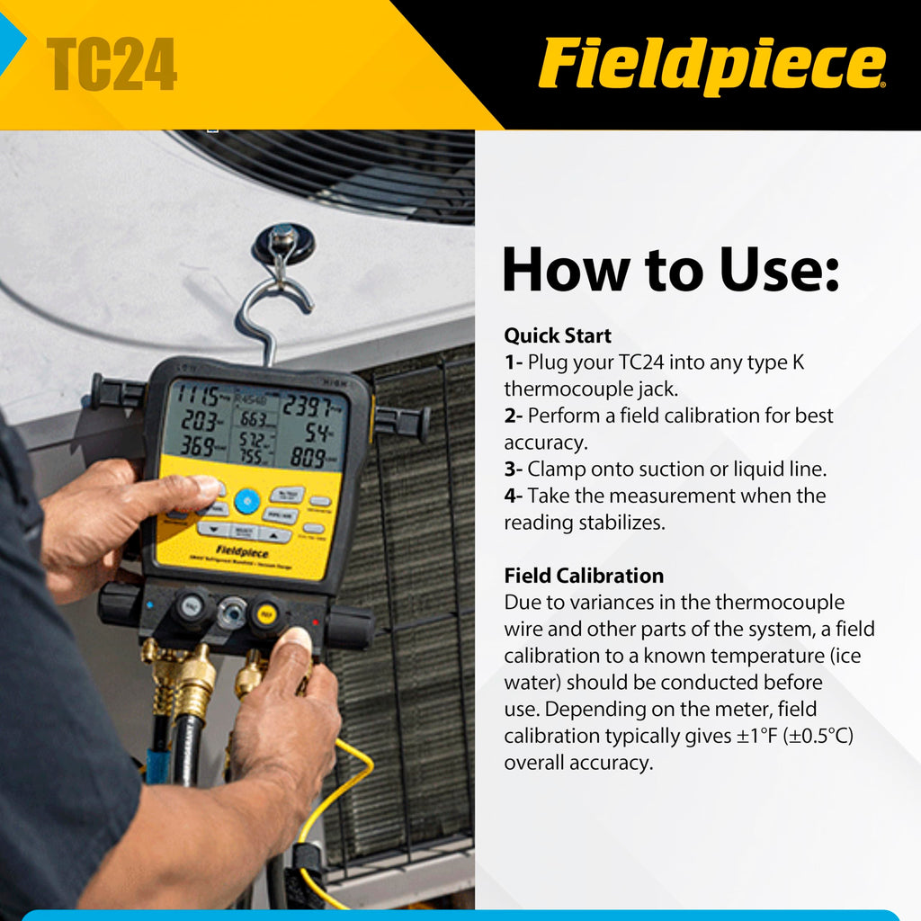 Fieldpiece TC24refrigerator Replacement Partsfieldpiece Made Up of The Best Brand