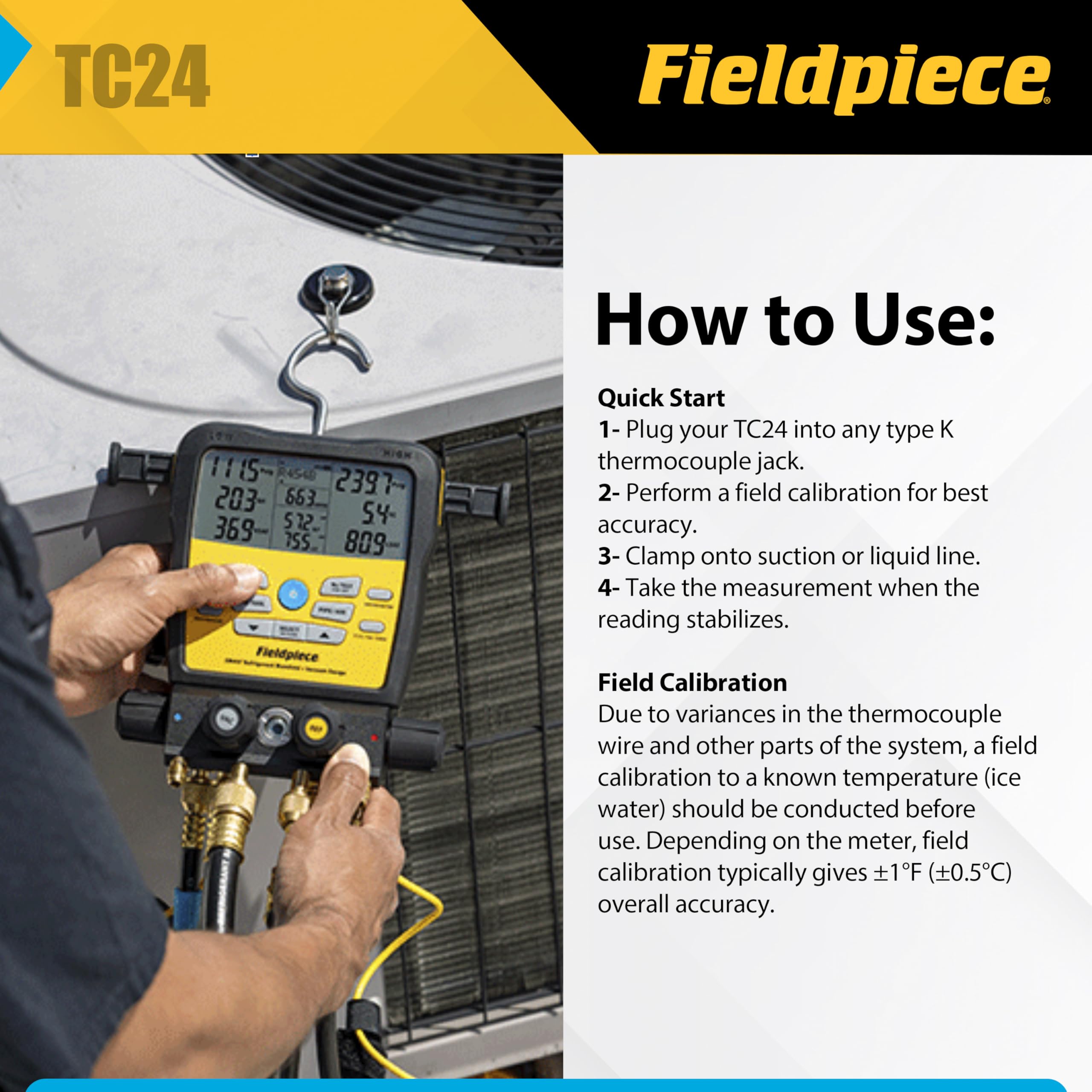 Fieldpiece TC24refrigerator Replacement Partsfieldpiece Made Up of The Best Brand