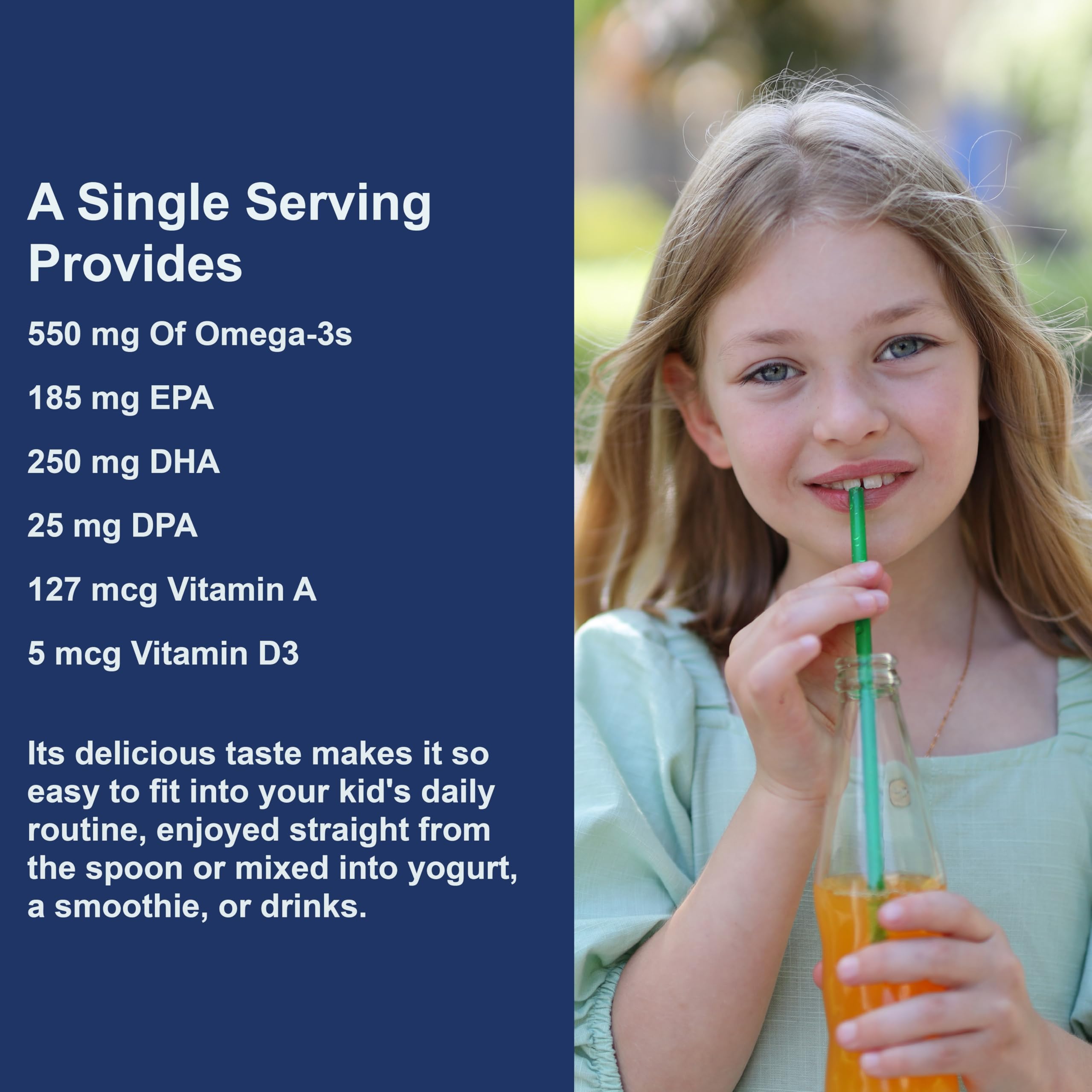Carlson - Kid's Cod Liver Oil, 550 mg Omega-3s, Vitamins A & D3, Wild Norwegian, Bubble Gum, 250 mL