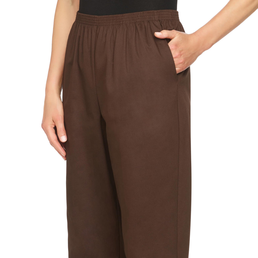 All Around Elastic Waist Cotton Medium Twill Pants